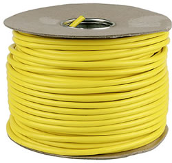 Yellow Arctic Cable Roll - 100 Metre x 1.5mm - 3 Core