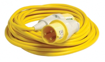 LUMER 14 Metre x 4mm Extension Lead with 110 Volt 32 Amp Plug & Socket - Code LM10144