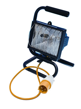 Enclosed Head 500 Watt Floodlight (110 Volt Only)