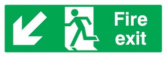 Fire Exit Sign (Bottom Left)