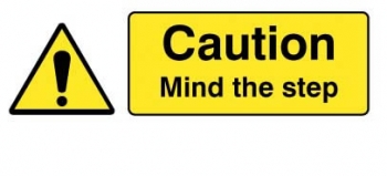 Caution Mind the Step