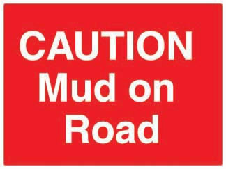 Mud on Road