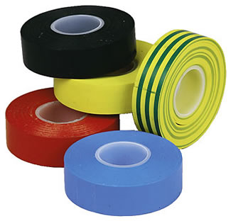 Insulation Tape - 19mm x 20m (Choice of Colours)
