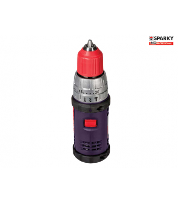 Sparky BUR2 12LI HD Compact Combi Drill 12V 2 x 2.0Ah Li-ion - Code SPKBUR212LIH