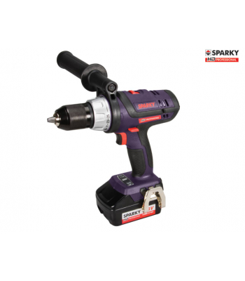 Sparky BUR2 18Li Combi Drill 18V 2 x 4.0Ah Li-ion - Code SPKBUR218LI