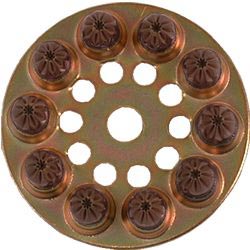 Brown Shot (Very Low Power) Disc Cartridges Suitable for ITW Spit P370 and P200 Tools - Code 031740