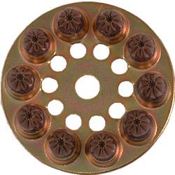 Brown Shot (Very Low Power) Disc Cartridges Suitable for ITW Spit P370 and P200 Tools - Code 031740