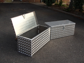 Mustang D26 Aluminium Storage Box L1250mm x H360 mm x D350mm