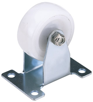 Nylon Fixed Plate Castor 4 inch 