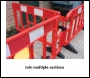 JSP Titan Safety Barrier Kit - 4no x 2m Barriers