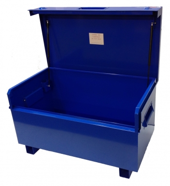 TradeSafe TS 4 x 2 x 2 Site Box with Hydraulic Arms - Blue