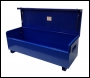 TradeSafe TS 6 x 2 x 2 Large Vehicle Box with Hydraulic Lid Arms - Blue Van Box
