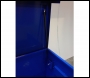 TradeSafe TS 6 x 2 x 2 Large Vehicle Box with Hydraulic Lid Arms - Blue Van Box