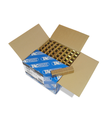 Tacwise Type 17/19mm Wide Crown Copper Staples, Box of 10,000 to suit Tacwise G1738XHH, G1738V - Code 0780