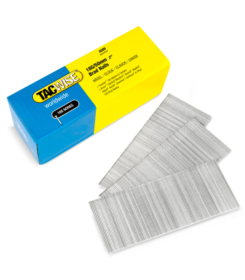 Tacwise Type 18G/50mm Galvanised Brad Nails, Pack of 4000 to suit Tacwise Ranger EL-PRO, Duo 50, 1183, DGN50V, 1326 - Code 1715