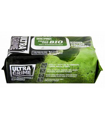 Tecs@fe Ultragrime Pro Bio Wipes - Code TS UGPRO