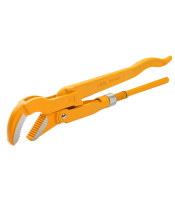 Tolsen 45� Bent Nose Pipe Wrench 55mm (Industrial)