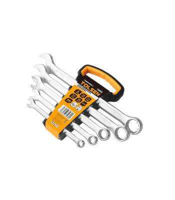 Tolsen 5pcs Combination Spanner Set 8,10,13,17,19mm  (Industrial)