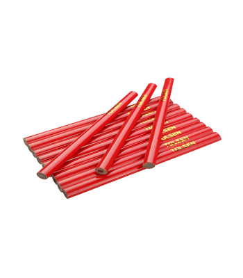 Tolsen Pencil Carpenters Oval 12pcs 