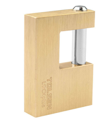Tolsen Brass Shutter Padlock 70mm (Industrial)