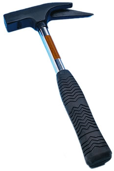 Slaters Hammer with Steel Shaft & Rubber Grip