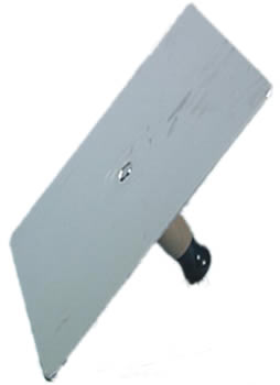 Alloy Plastering Hawk (12 inch  x 12 inch  / 300mm x 300mm)