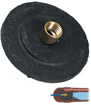 Rubber Plunger (4 inch  / 100mm) Lockfast or Universal Joint