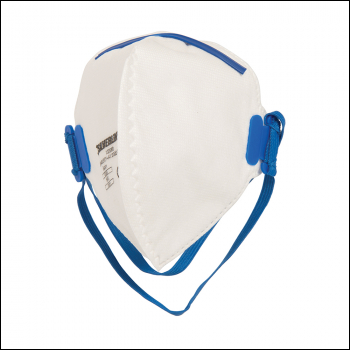 Silverline Fold Flat Face Mask FFP2 NR - FFP2 NR Single - Box of 5 - Code 102680