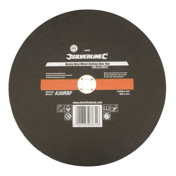 Silverline Heavy Duty Metal Cutting Disc Flat - 300 x 3 x 20mm - Code 103622