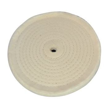 Silverline Spiral-Stitched Cotton Buffing Wheel - 150mm - Code 105888