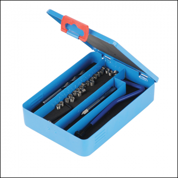 Silverline Thread Repair Kit Helicoil Type - M5 x 0.8mm - Code 127589