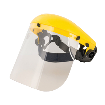 Silverline Polycarbonate Face Shield - Flip-Up - Code 140863