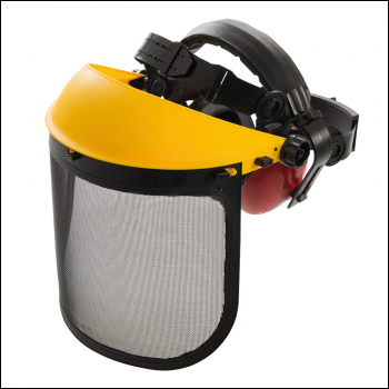 Silverline Mesh Forestry Hat - Flip-Up - SNR 22dB - Code 140878