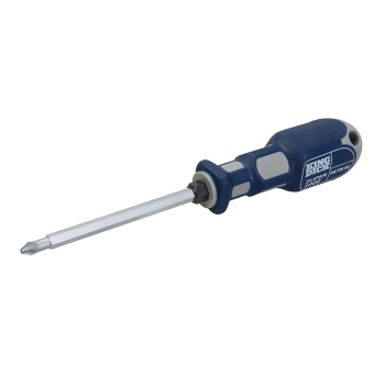 King Dick 6-in-1 Long Screwdriver - 200mm - Code 14620