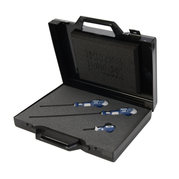 King Dick 1-for-6 Screwdriver Gift Set 3pce - PZ1, PZ2, PZ3 & PH1, PH2, PH3 - Code 1463GS