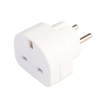 Powermaster UK to EU Travel Adaptor 230V - 13A - 230V - Code 171631