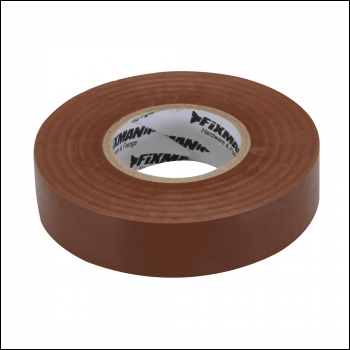 Fixman Insulation Tape - 19mm x 33m Brown - Code 187738