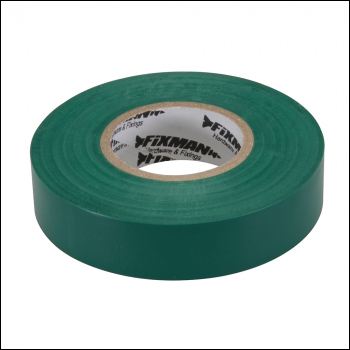 Fixman Insulation Tape - 19mm x 33m Green - Code 188154
