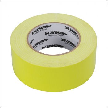 Fixman Heavy Duty Duct Tape Bright Yellow - 50mm x 50m - Code 188245