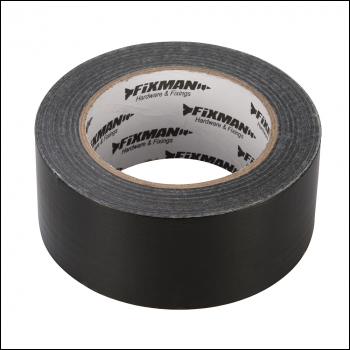 Fixman Heavy Duty Duct Tape - 50mm x 50m Black - Code 188845