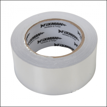 Fixman Aluminium Foil Tape - 50mm x 45m - Code 190288