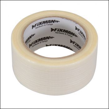 Fixman Heavy Duty Duct Tape - 50mm x 20m Clear - Code 190469