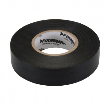 Fixman Insulation Tape - 19mm x 33m Black - Code 192069