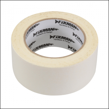 Fixman Low Tack Masking Tape - 50mm x 50m - Code 193171