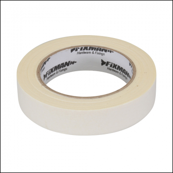 Fixman Low Tack Masking Tape - 25mm x 50m - Code 193178
