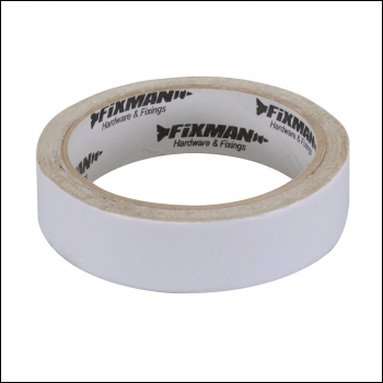 Fixman Super Hold Double-Sided Tape - 25mm x 2.5m - Code 193687