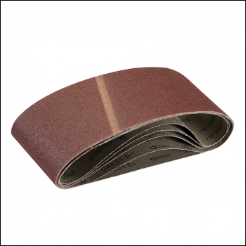 Silverline Sanding Belts 100 x 610mm 5pk - 60 Grit - Code 196070