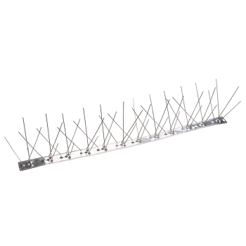 Fixman Stainless Steel Bird Spikes 10pk - 500mm (4 Spike) - Code 196435