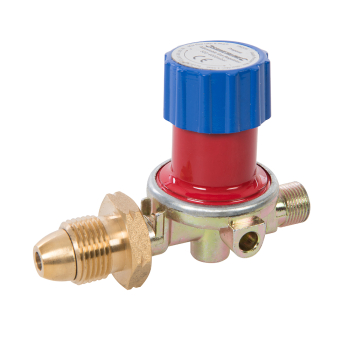 Silverline Adjustable Propane Gas Regulator - 500 - 4000mbar - Code 196559