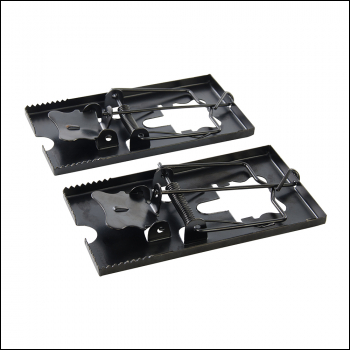 Fixman Metal Mouse Trap 2pk - 115 x 60mm - Code 197115